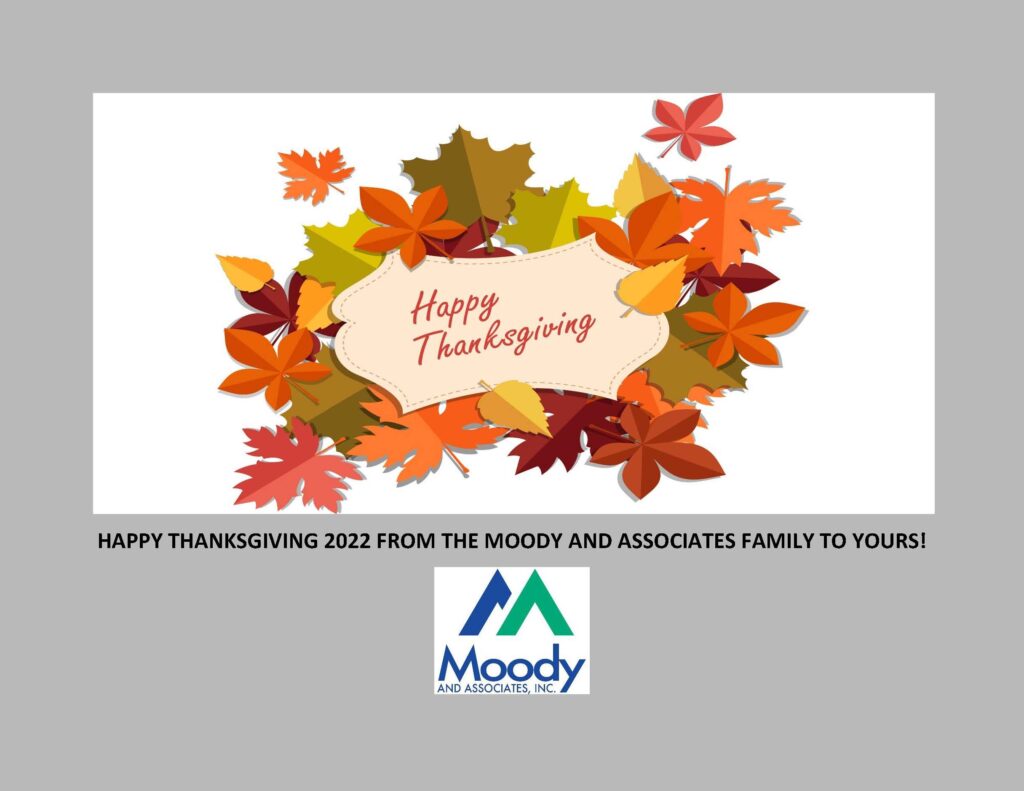 Moody and associates inc 11 24 2022 happy thanksgiving 2022 